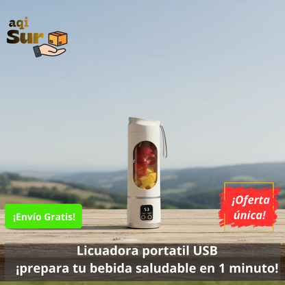 Licuadora Procesadora Portatil Usb.
