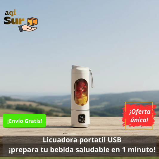 Licuadora Procesadora Portatil Usb.