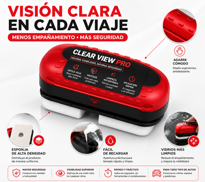 CH -ClearView Pro – Cepillo Antiempañante